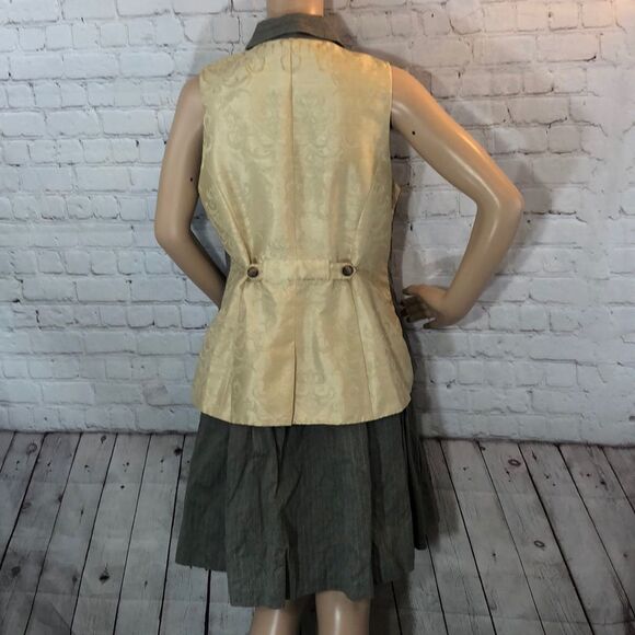 CAbi #175 Liverpool Riding Vest & Skirt Set M - Picture 6 of 9